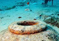 Amphore de l'épave du Giraglia, bateau romain qui transportait du vin en vrac dans des dolia, découverte en 2008 au large du Cap Corse, Ier-IIe siècle de notre ère.