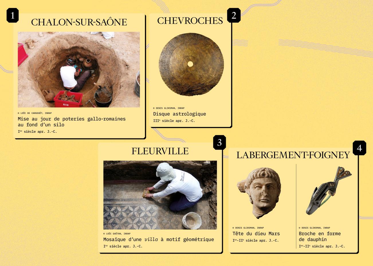 Fleurville, Châlons, Chevroches, Labergement-Foigney