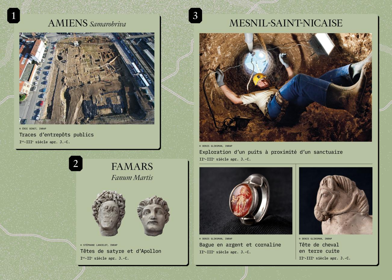 AMIENS, MESNIL-SAINT-NICAISE, FAMARS
