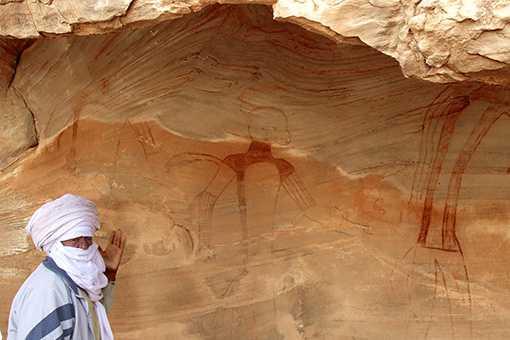  L'art rupestre peut-il avoir un lien avec une mythologie ? • Crédits : Jean-François Le Quellec 