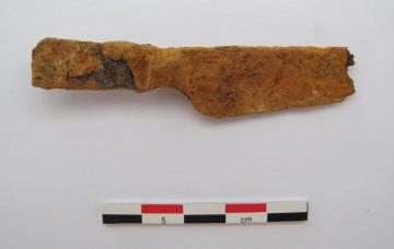 Couteau en fer, XVe – XVIe siècle