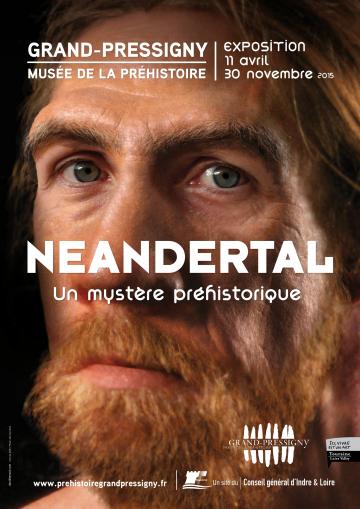 affiche neandertal grand-pressigny