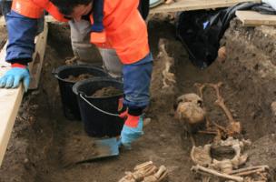 Le cimetière médiéval Saint-Rieul