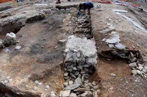 Découverte d'un sanctuaire de Mithra à Angers