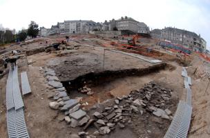 Découverte d'un sanctuaire de Mithra à Angers