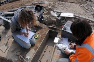 Découverte d'un sanctuaire de Mithra à Angers