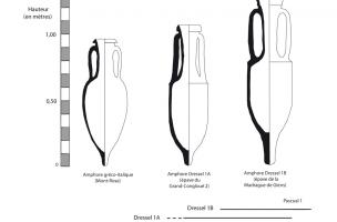 Évolution des amphores de la période gauloise