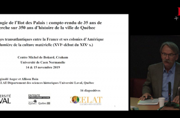 Archéologie de lîlot des Palais : compte-rendu de 35 ans de recherche sur 350 ans d'histoire de la ville de Québec