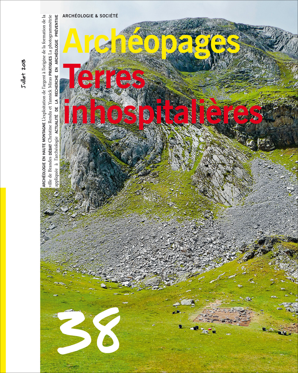 Archéopages n° 38 : <i>Terres inhospitalières</i>